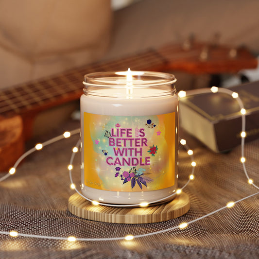 Scented Soy Candle, 9oz