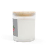 Frosted Glass Candle, 11oz
