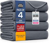 Utopia Bedding Washable Underpads – Waterproof Reusable Heavy Absorbency Incontinence Bed Pads for Adults