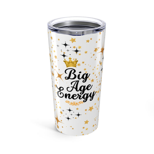 Big Age Energy Starry Tumbler 20oz