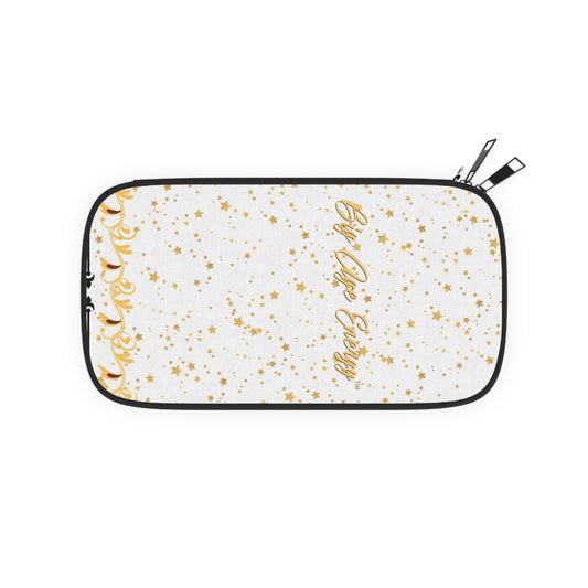 Elegant Starry Passport Wallet - Travel Accessory, Gift for Travelers, Passport Holder, Voyage Essential, Gold Foil Design