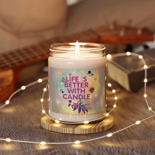 Scented Soy Candle, 9oz