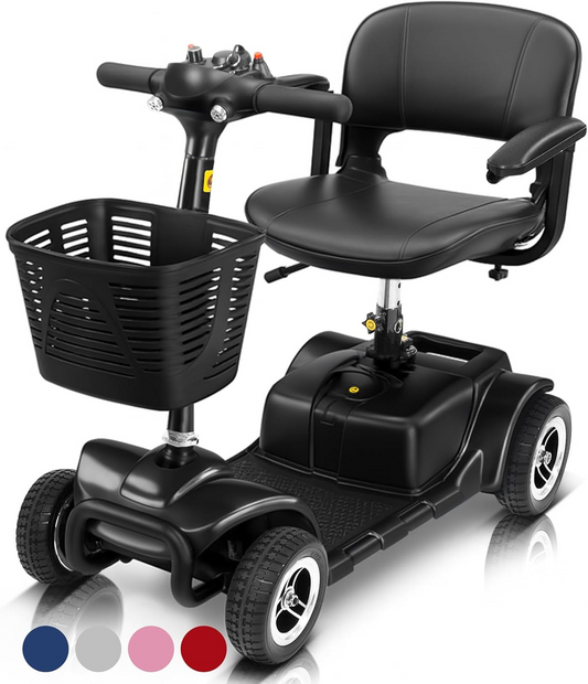 Vive 4 Wheel Mobility Scooter – Electric Powered, Compact & Heavy Duty for Adults