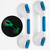 TAILI Suction Grab Bars for Bathtubs & Showers – 2-Pack Heavy-Duty Safety Handles for Seniors (240 lbs each)