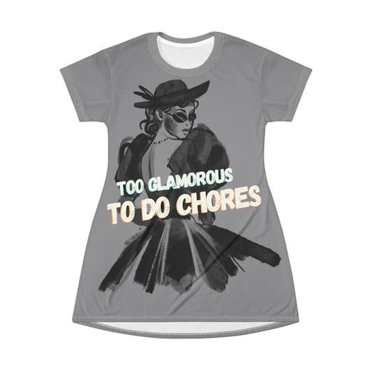 T-Shirt Dress (AOP)