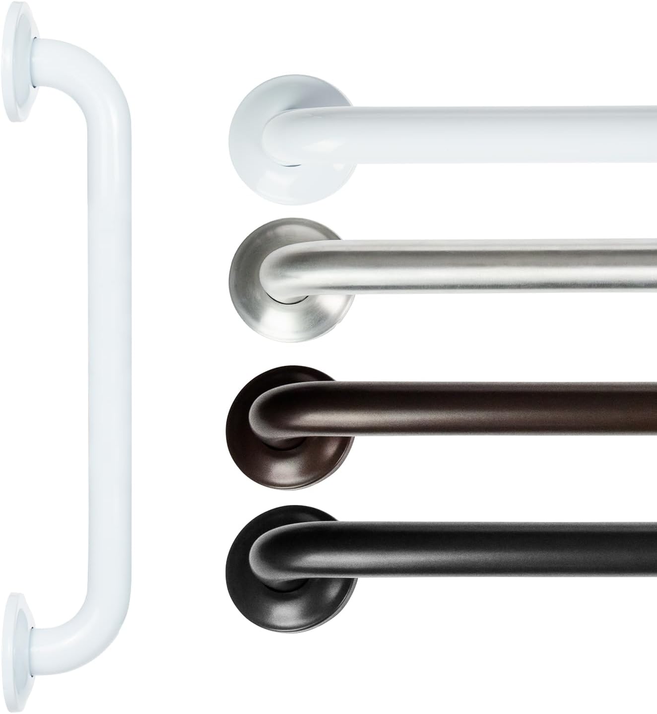 Vive Grab Bar for Bathtubs & Showers – Bathroom Safety Handrail for Elderly and Disabled (440 lbs) Vive Grab Bar for Bathtubs & Showers – Bathroom Safety Handrail for Elderly and Disabled (440 lbs)