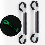 TAILI Suction Grab Bars for Bathtubs & Showers – 2-Pack Heavy-Duty Safety Handles for Seniors (240 lbs each)