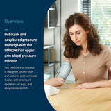 OMRON Iron Upper Arm Blood Pressure Monitor – Clinically Validated, Doctor-Recommended