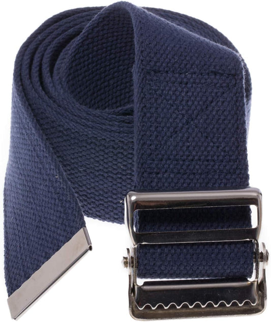 Transfer & Gait Belt with Metal Buckle – 54"