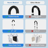 Vaunn Medical Bathtub Handle Grab Bar – Adjustable Safety Rail for Seniors (300 lbs)