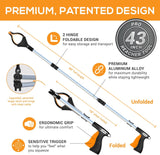 EZPIK Pro 43" Foldable Grabber Reacher Tool
