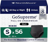 NorthShore GoSupreme Overnight Incontinence Underwear – Maximum Nighttime Protection