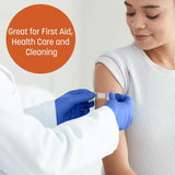 Caring Nitrile Exam Gloves – Blue, Powder-Free, Disposable, 90 Count