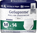 NorthShore GoSupreme Overnight Incontinence Underwear – Maximum Nighttime Protection