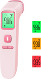 No-Touch Thermometer for Adults – Digital Infrared Thermometer with Fever Alarm, 1-Second Fast Reading, 2-in-1 Mode