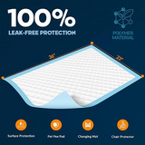 MED PRIDE Disposable Chux Pads 23in x 36in – Super Absorbent Bed Pads for Adult Incontinence