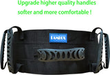 Gait Belt Transfer Belt with Plastic Handles-Medical Nursing Safety Patient Assist for Occupational & Physical Therapy, Seniors with Metal Buckle 55"