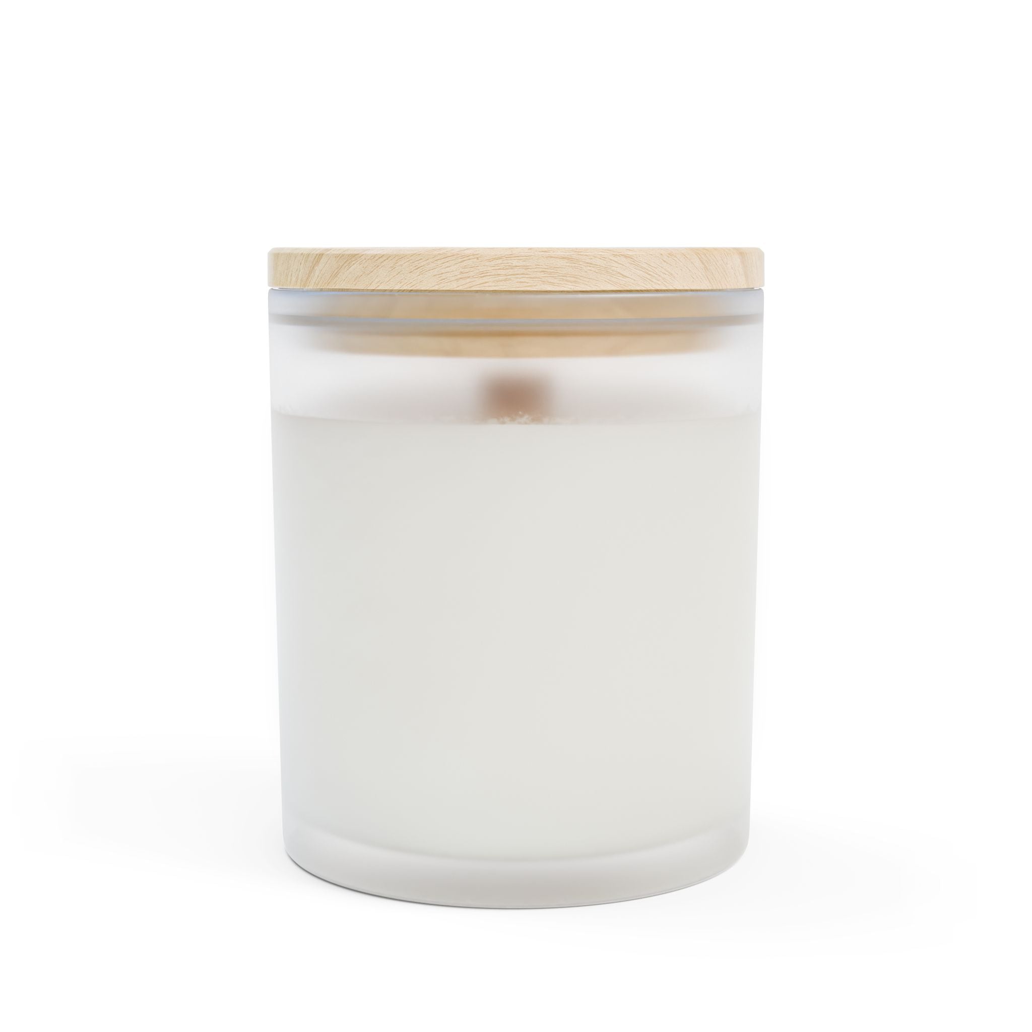 Frosted Glass Candle, 11oz