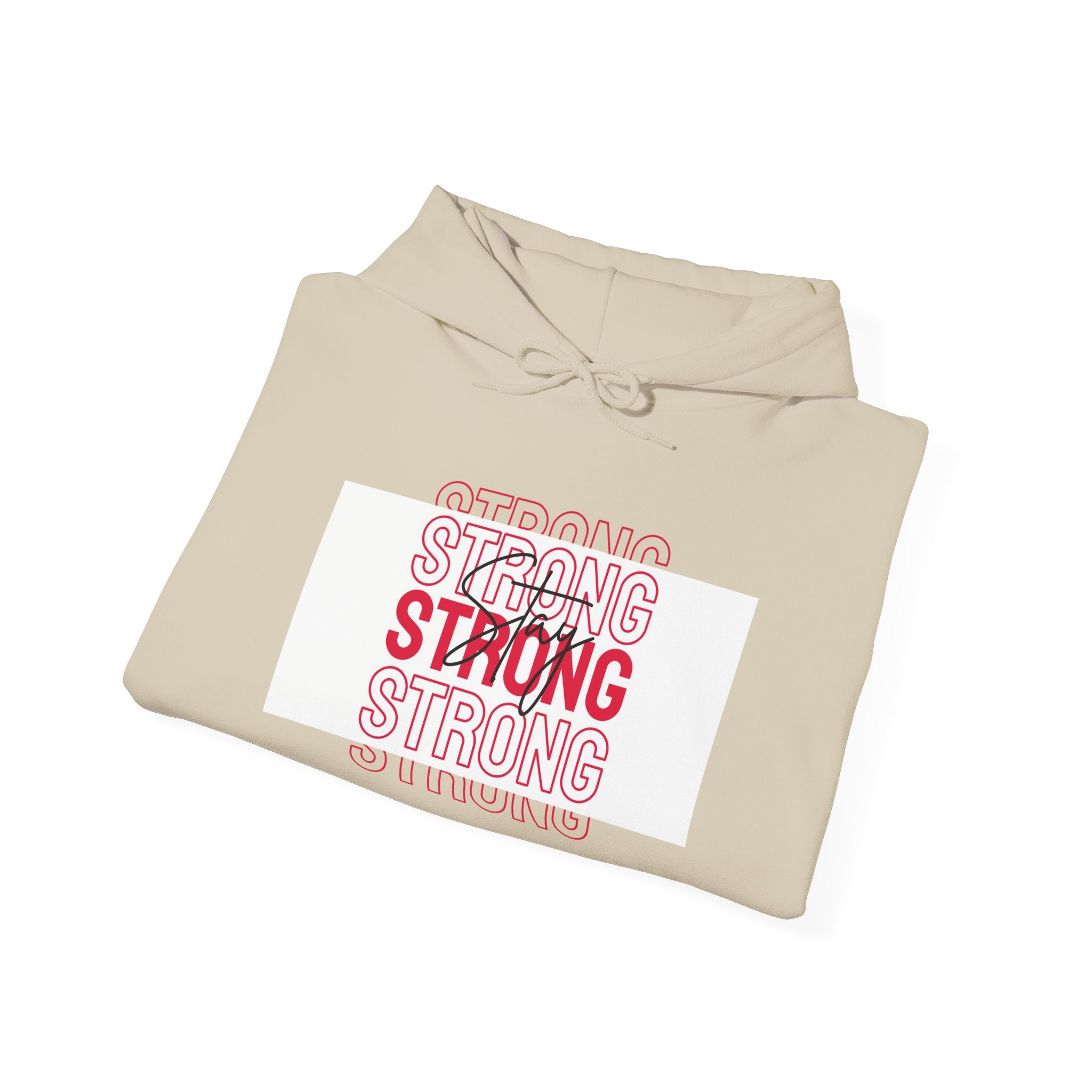 Strong - Big Age Energy Unisex Heavy Blend™ Hooded Sweatshirt