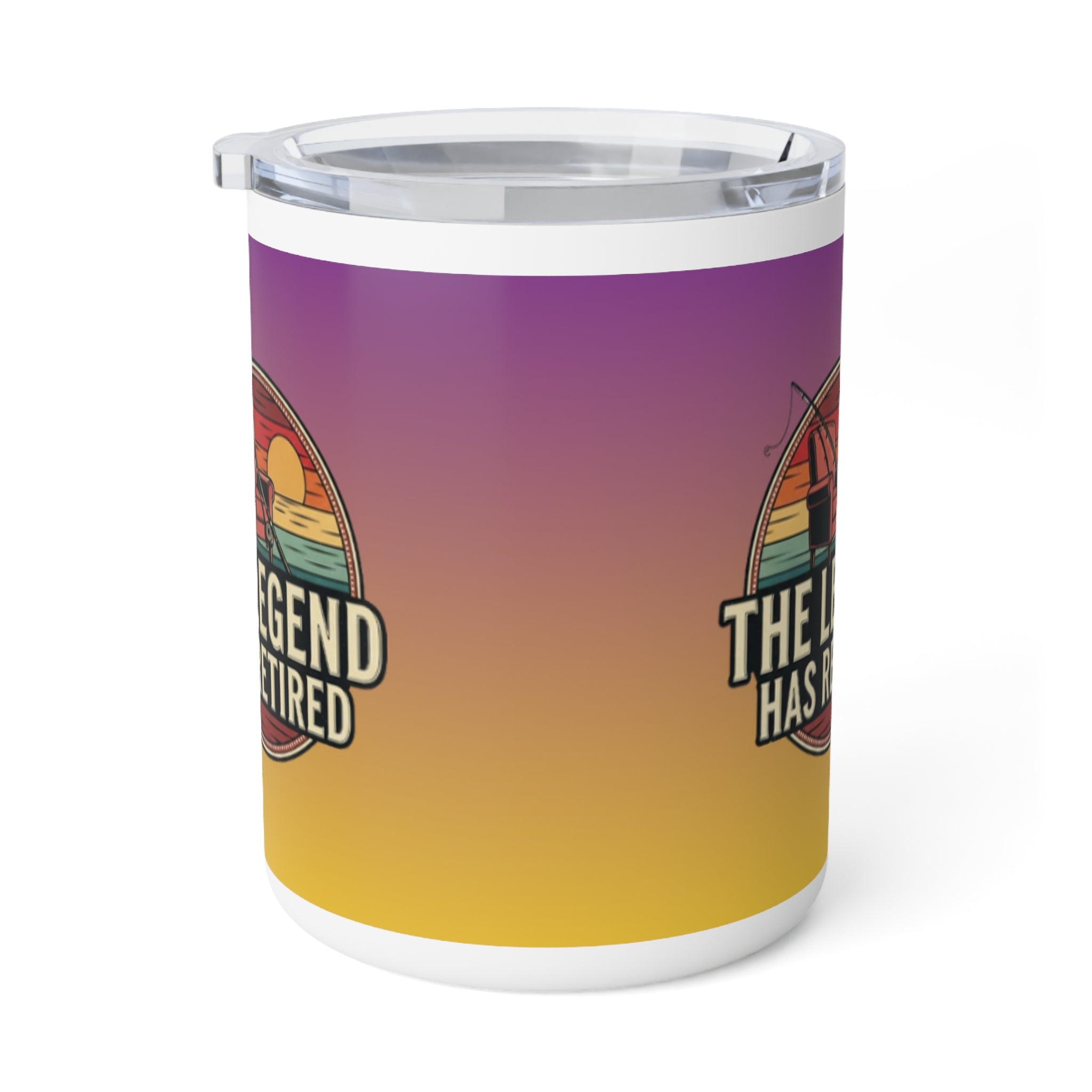 The Legend Has Retired - Big Age Energy Insulated Coffee Mug