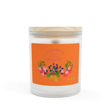 Frosted Glass Candle, 11oz