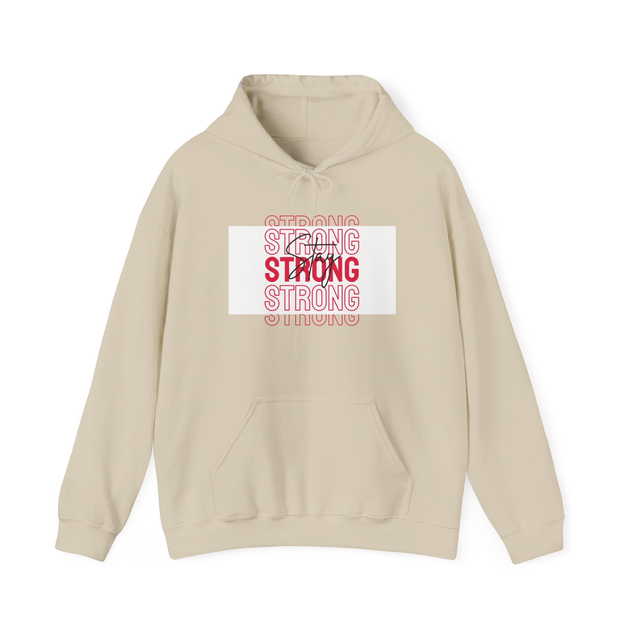Strong - Big Age Energy Unisex Heavy Blend™ Hooded Sweatshirt