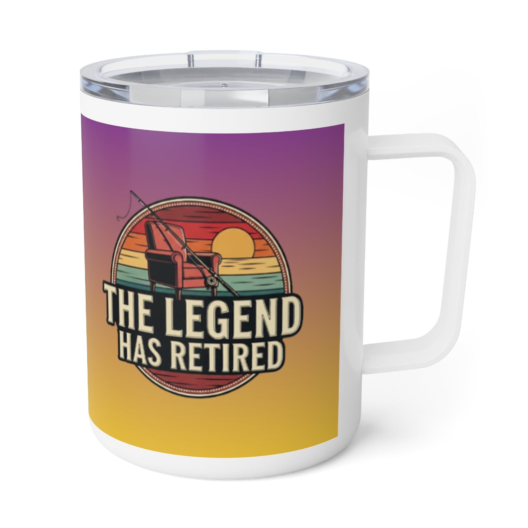 Retired Legend Insulated Coffee Mug | Cool Gifts for Fishing Enthusiasts | Beach Vibe Travel Cup | Unique Retirement Present | Fun [...]