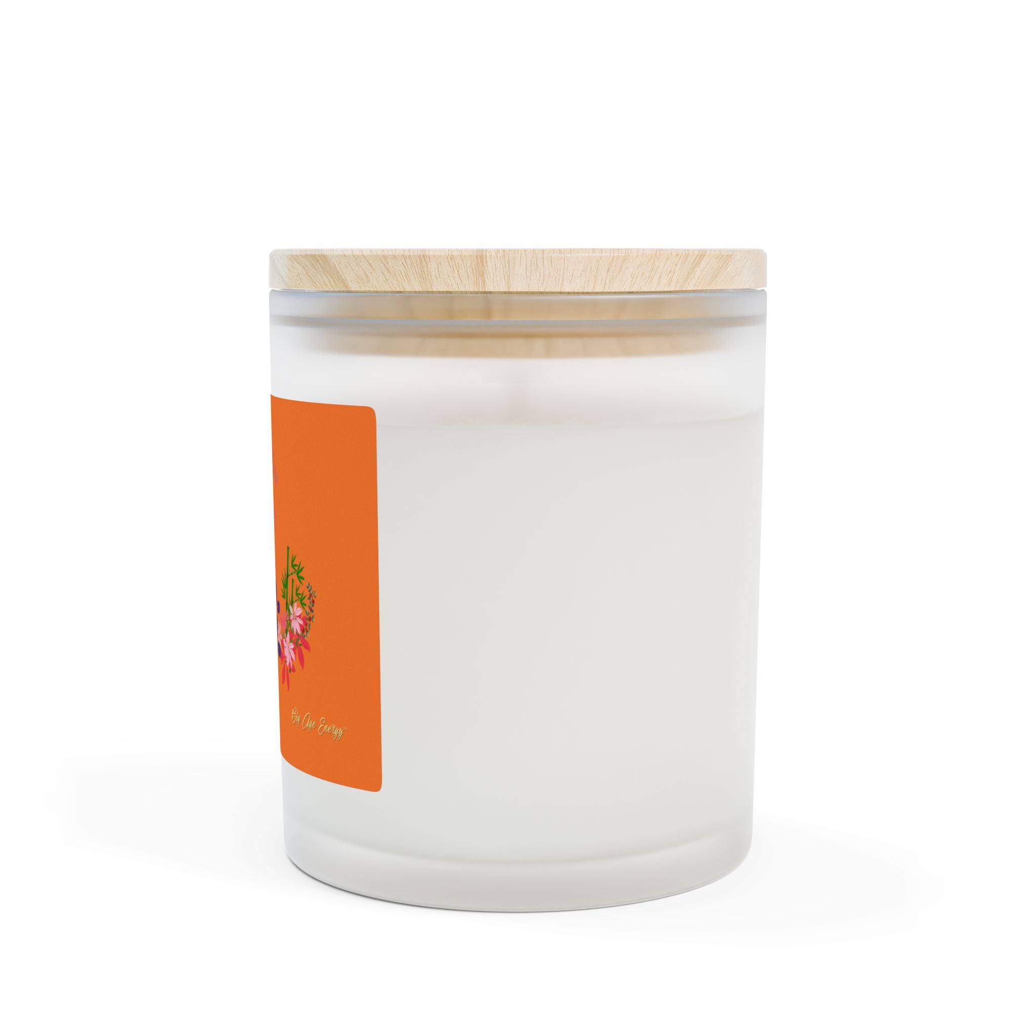 Frosted Glass Candle, 11oz