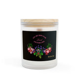 Frosted Glass Candle, 11oz