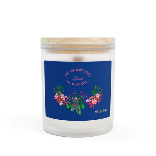 Frosted Glass Candle, 11oz
