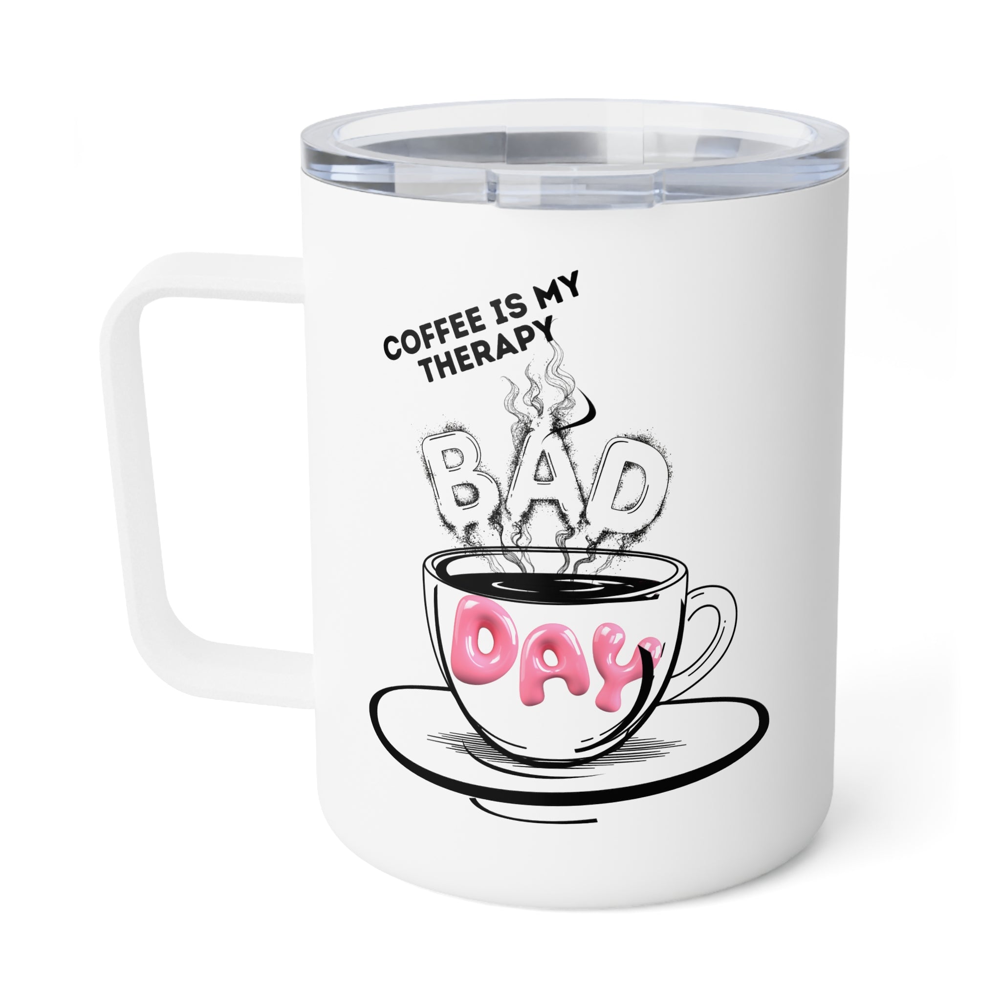 Coffee is my Therapy Insulated Mug