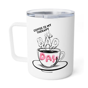 Coffee is my Therapy Insulated Mug