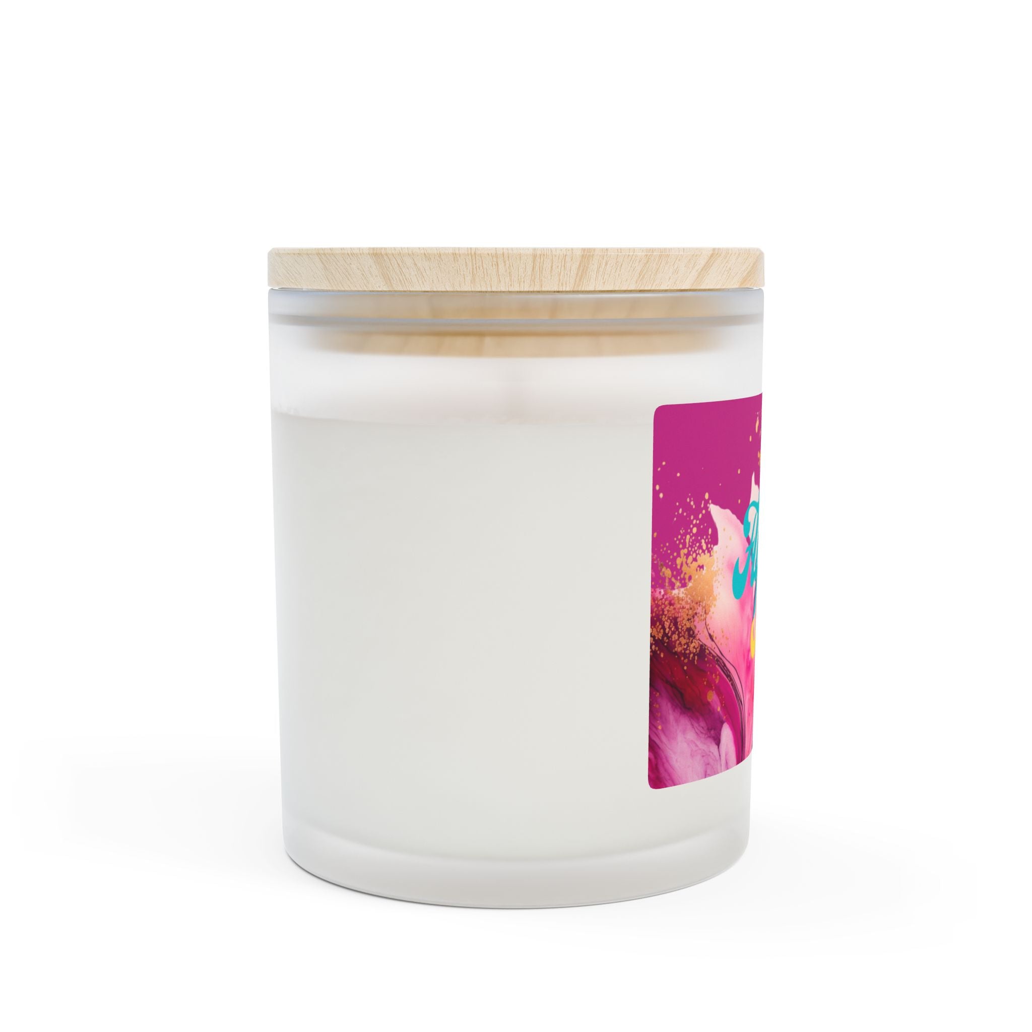 Frosted Glass Candle, 11oz