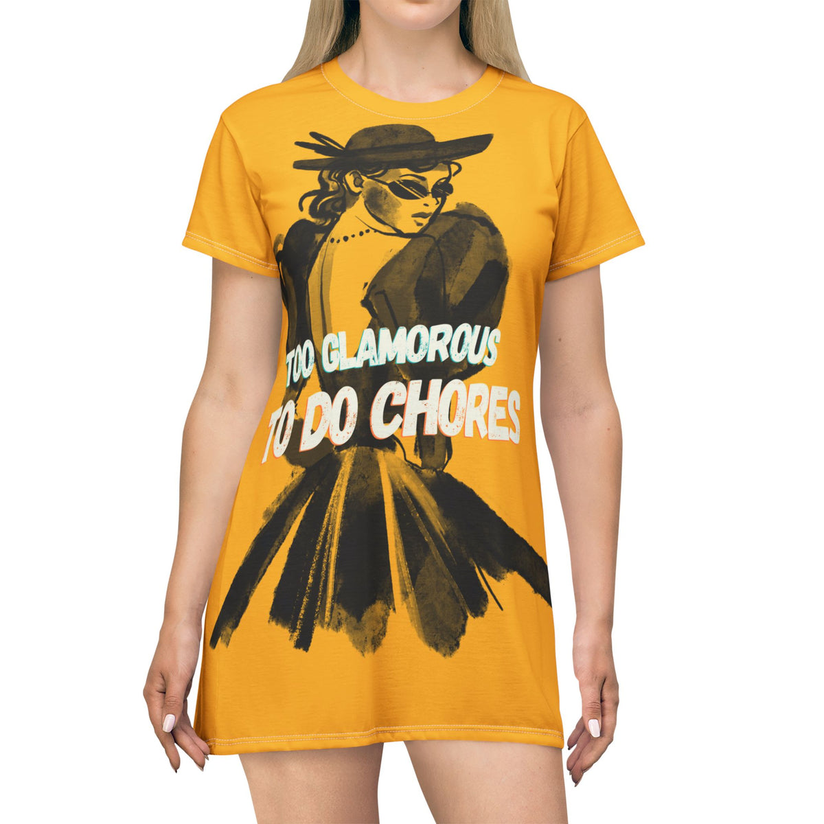 T-Shirt Dress (AOP)