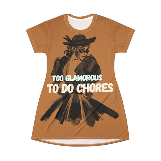 T-Shirt Dress (AOP)