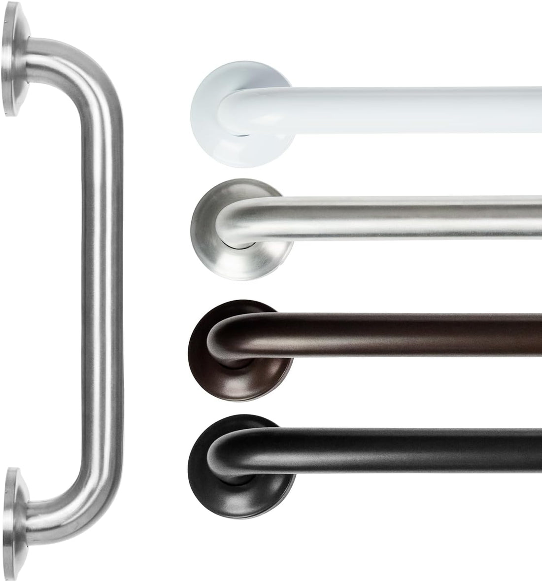 Grab Bar for Bathtubs and Showers - Handicap Bathroom Safety Handrail for Elderly - Wall Senior Rail Handle for Tub, Toilet, Bath