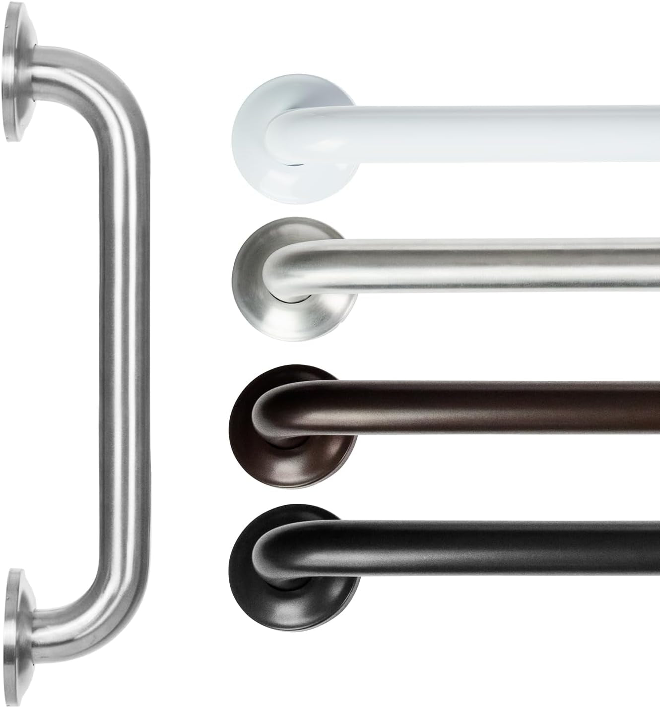 Grab Bar for Bathtubs and Showers - Handicap Bathroom Safety Handrail for Elderly - Wall Senior Rail Handle for Tub, Toilet, Bath