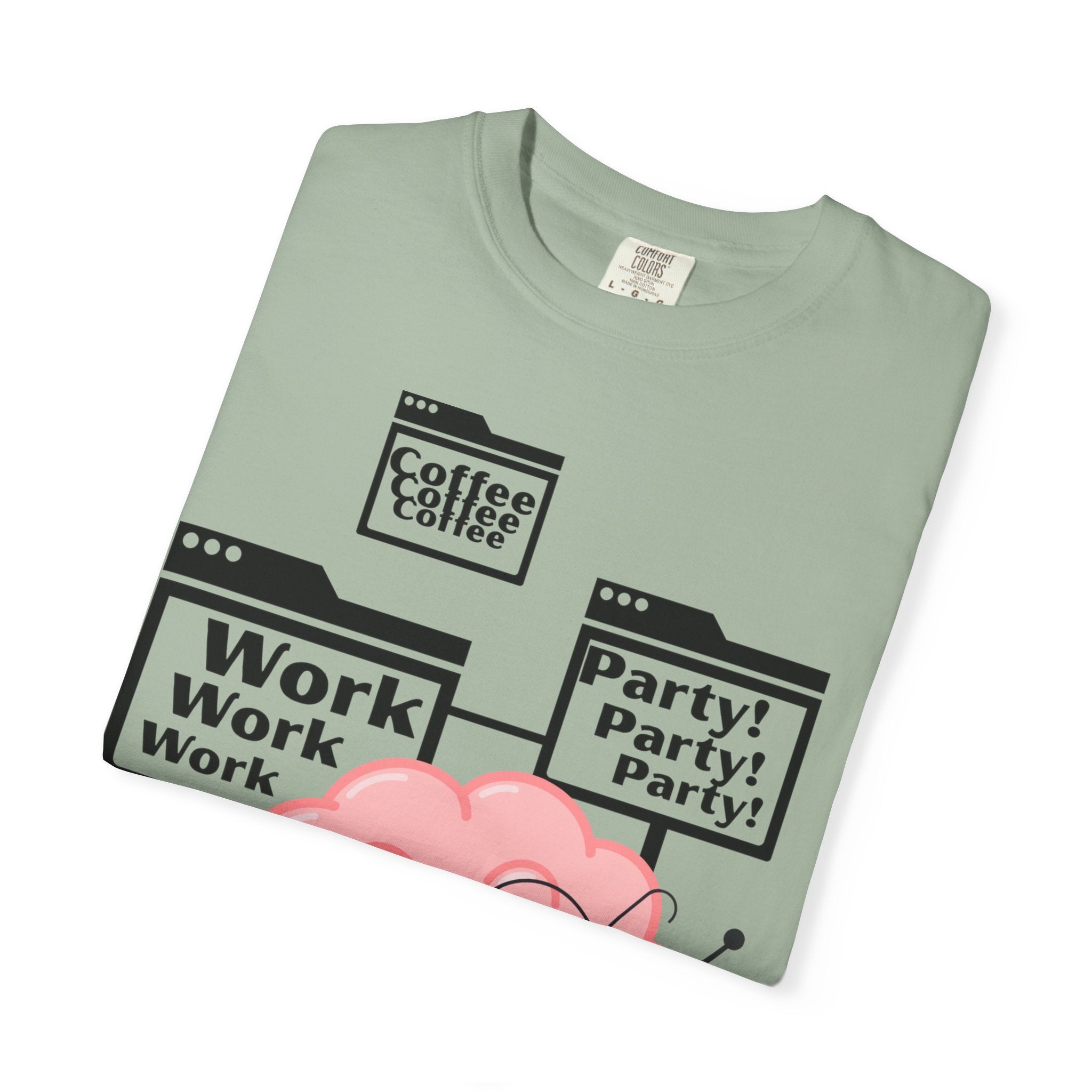 Many Tabs Open BigAgeEnergy Funny t-shirt Quote