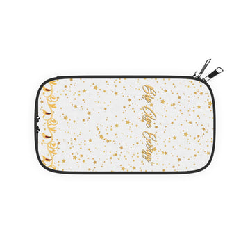 Elegant Starry Passport Wallet - Travel Accessory, Gift for Travelers, Passport Holder, Voyage Essential, Gold Foil Design