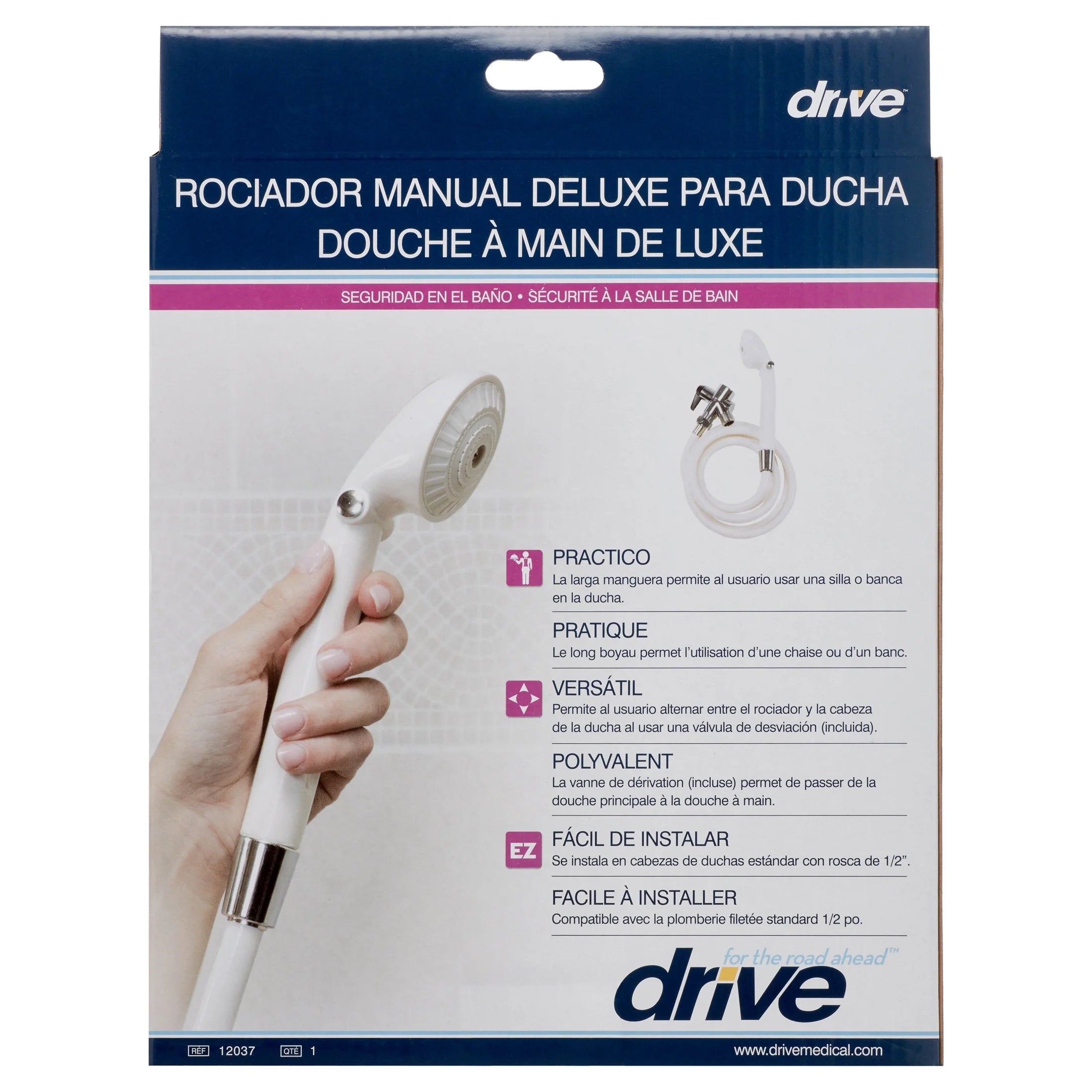 Medical Handheld Shower Head Spray with Diverter Valve