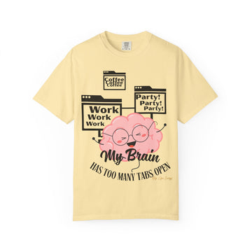 Many Tabs Open BigAgeEnergy Funny t-shirt Quote