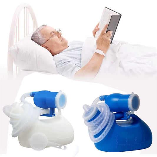 2000Ml Urinal for Men Spill Proof Men'S Potty Portable Urinal Pee Bottle for Home Camping Car Travel, Old Men Care, Gift