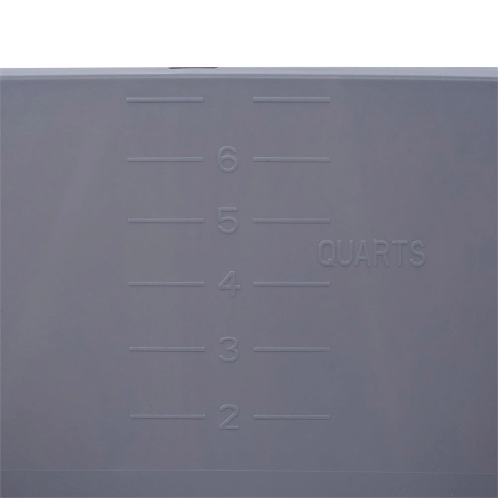 Wash Basin for Limb Soaking - Disposable Plastic Bin, 7 Qt, 50 Ct