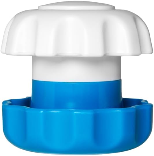 EZY DOSE Pill Crusher & Grinder – Effortless Medication Crushing with Storage Compartment (Blue, BPA-Free)