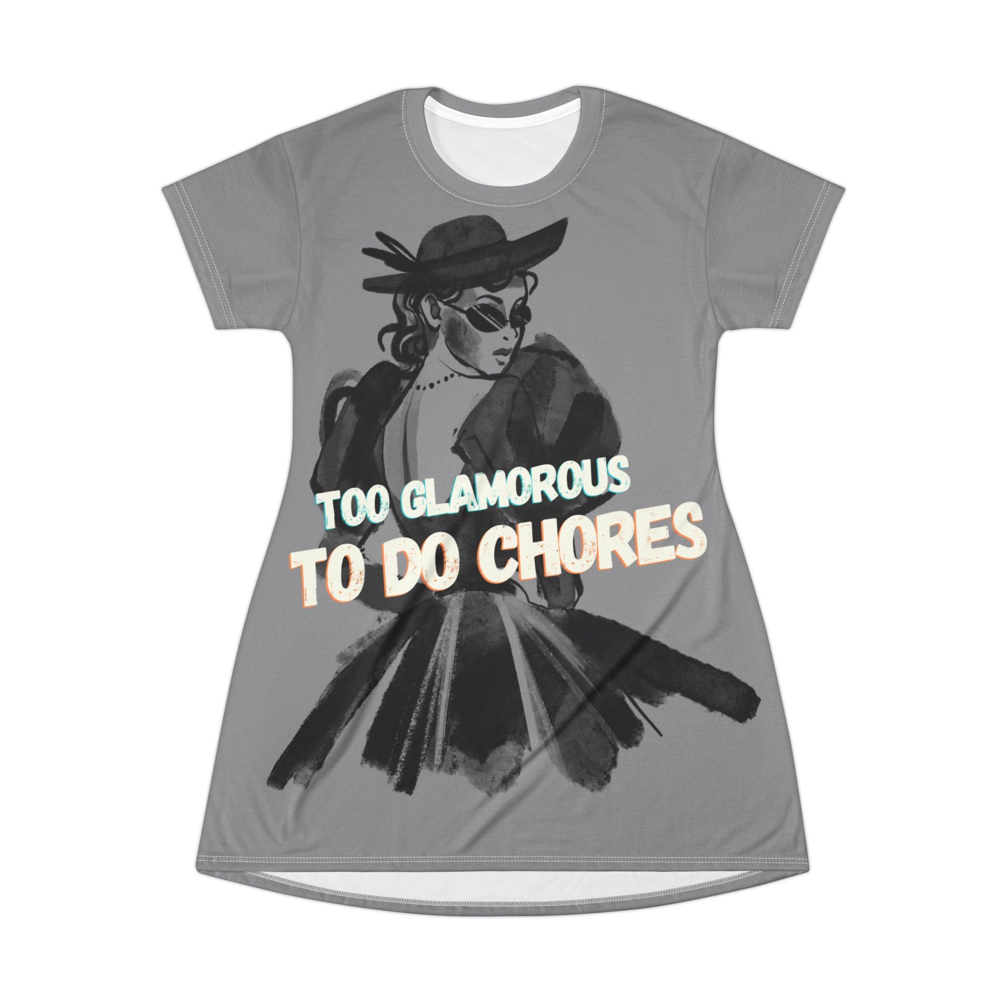 T-Shirt Dress (AOP)