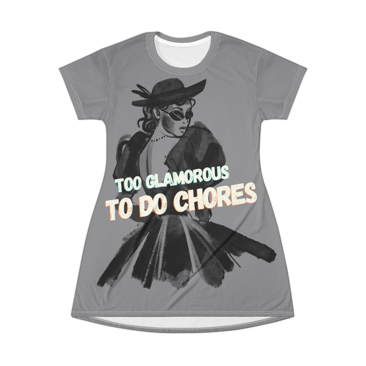 T-Shirt Dress (AOP)
