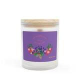 Frosted Glass Candle, 11oz