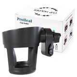 Wheelchair Rollator Cup Holder - Universal Adjustable Bottle Holder (360 Degrees) for Walker, Strollers, Bike, Pram, and More