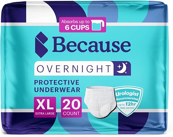 Because Overnight Absorbency Pull Ups – Premium Comfort, Ultimate Protection