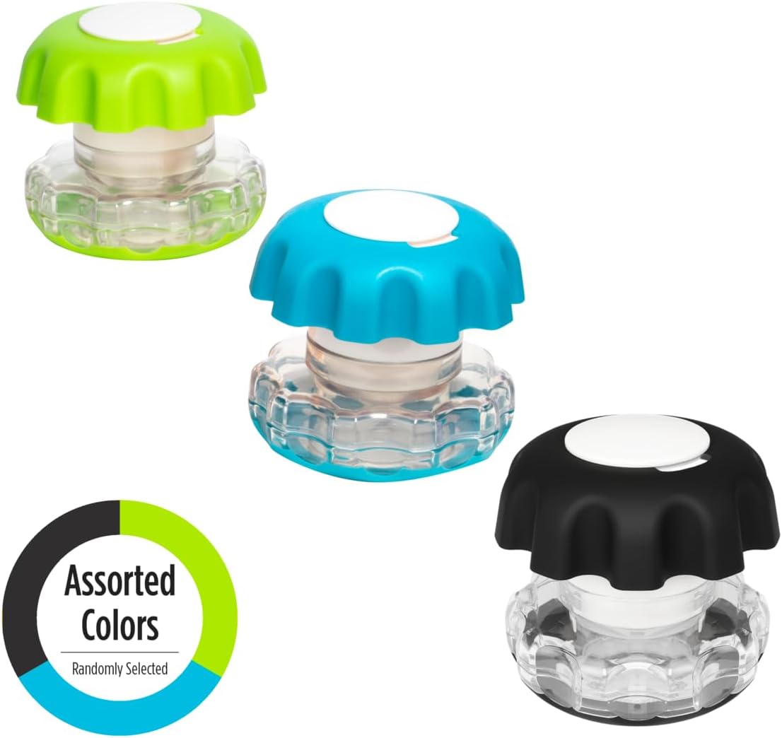 EZY DOSE Pill Crusher & Grinder – Effortless Medication Crushing with Storage Compartment (Blue, BPA-Free)